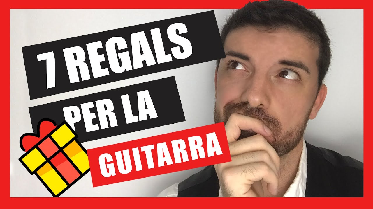 Que REGALAR 🎁 a un GUITARRISTA / 7 accessoris per guitarra de aula de guitarra