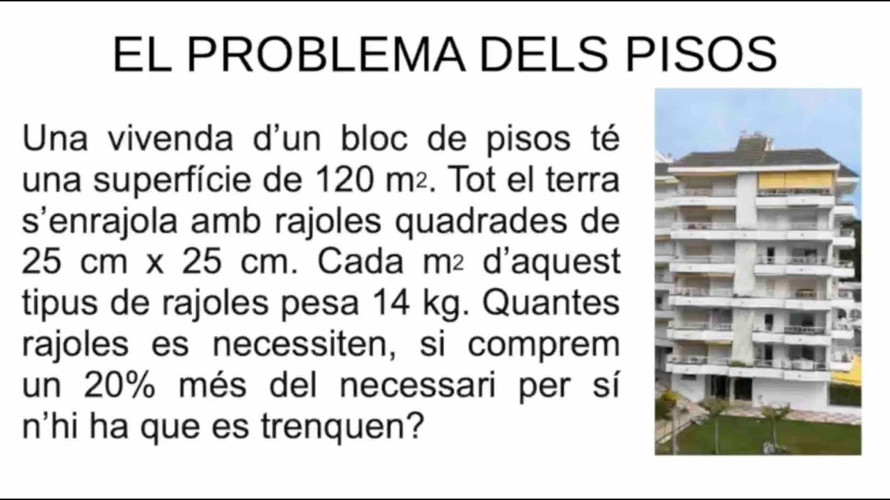 El problema dels pisos de Antoni Bancells