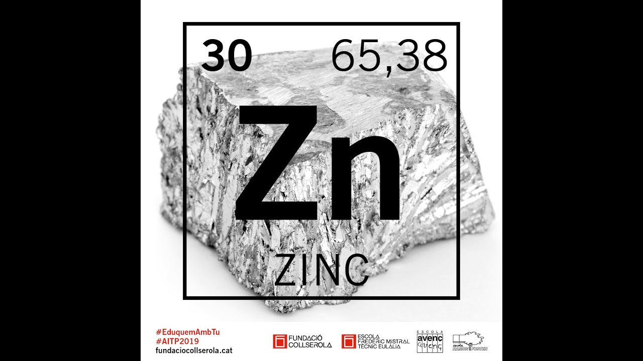 El zinc, element de la Taula Periòdica de Fundació Collserola