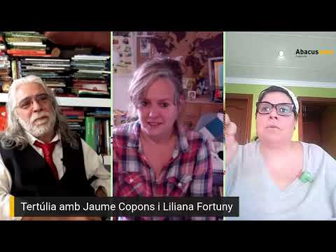 Tertúlia amb Jaume Copons i Liliana Fortuny, autor i il·lustradora de l’Agus i els Monstres de Abacus cooperativa