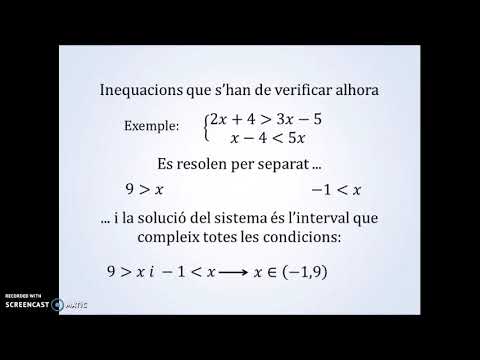 Sistemes d'inequacions de Ricard Agudo Molano