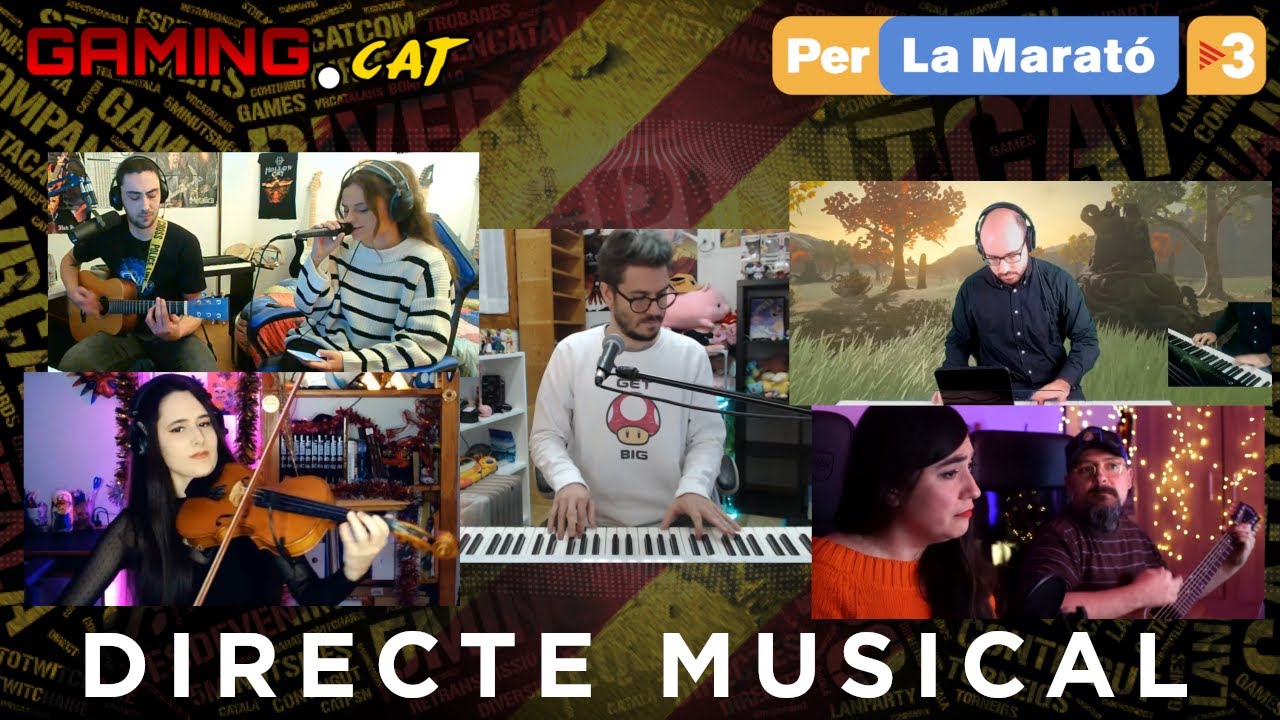 #GamingCATxLaMarató 05 - Directe musical de GamingCat