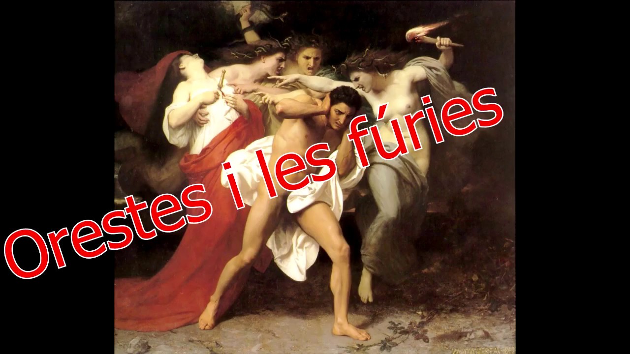 El remordiment d'Orestes (Orestes perseguit per les fúries) de Francesc Nadal