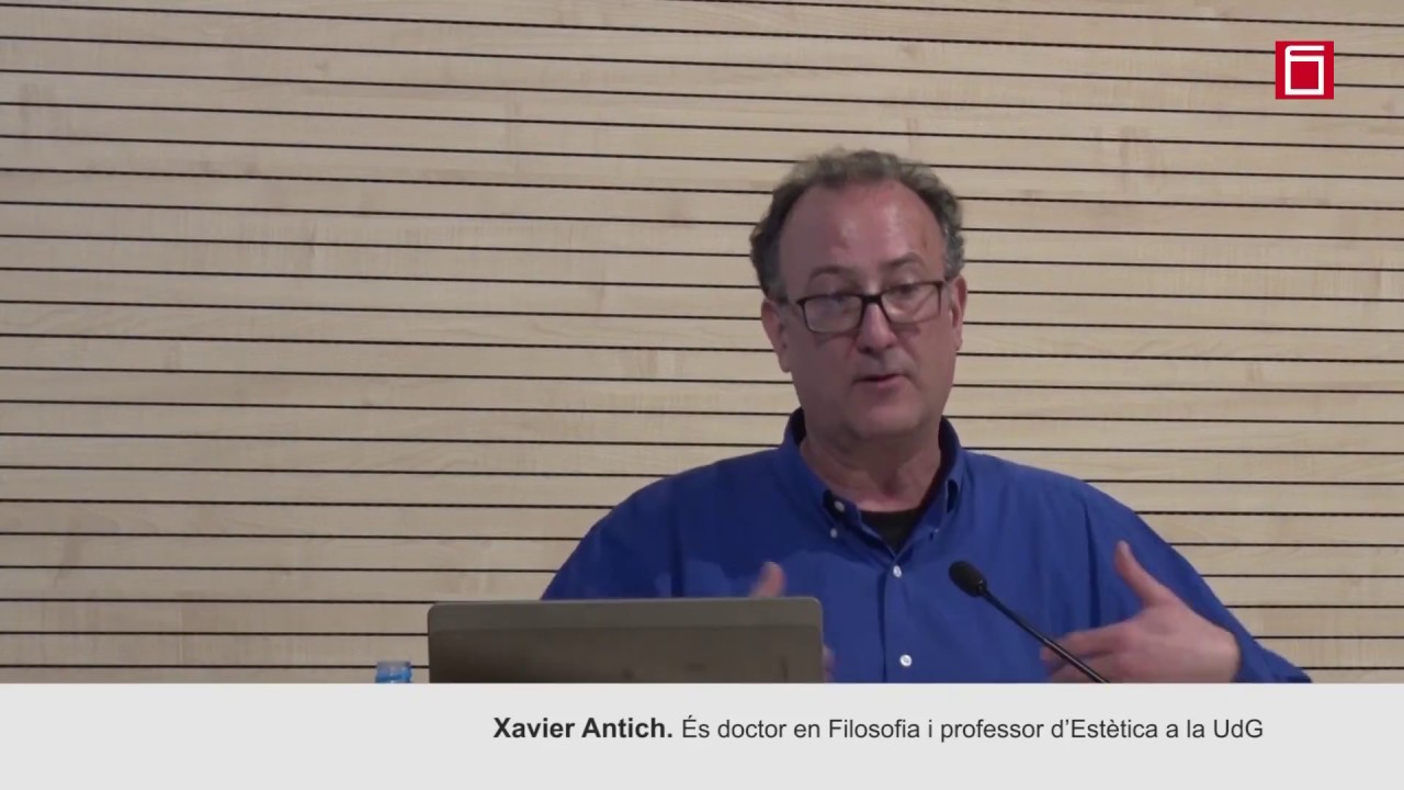 Conferència amb Xavier Antich sobre "Les traces del temps" de Fundació Collserola