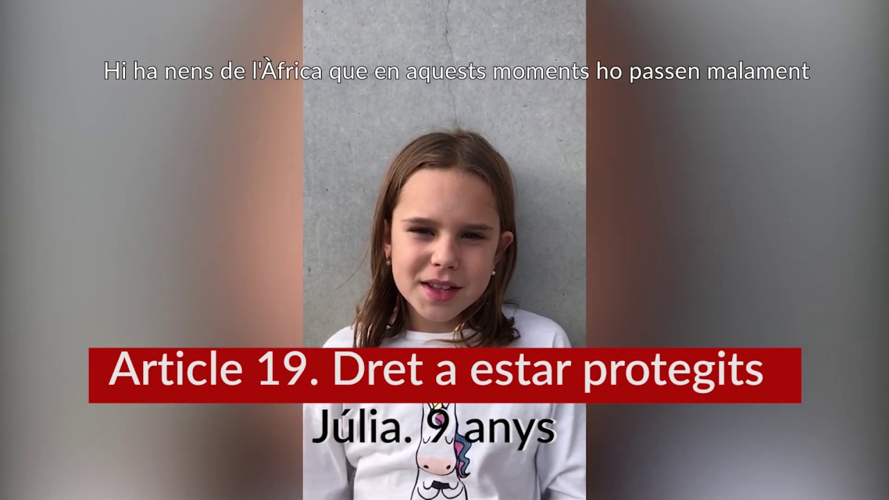Vídeo 14/30 de la campanya #30nusospelsdrets. Dret a la protecció de Fundació Catalana de l'Esplai