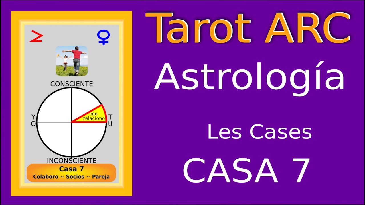 Les cases astrològiques ~ Casa 7 ~ Tarot ARC de Escola de Saviesa