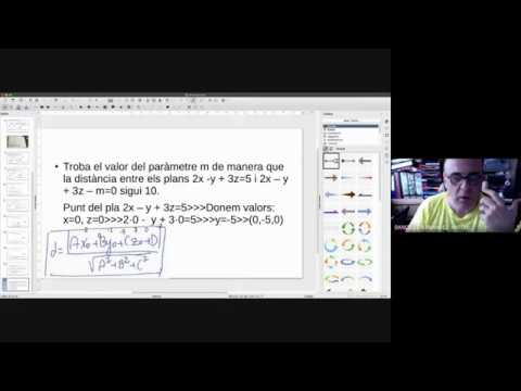 Càlcul de distàncies, amb exemples (sessió 19/6/2020) de Antoni Bancells