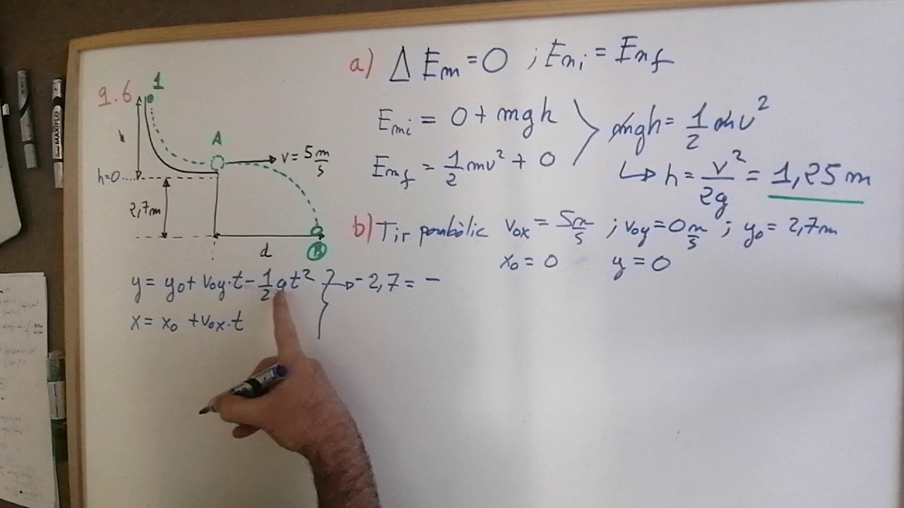 U5 Problema 9 6 conservació energia mecànica de Marc Martínez Gargallo