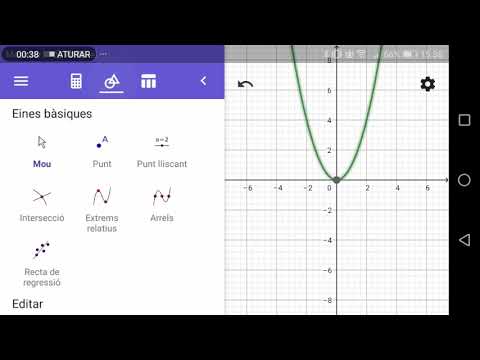 Mini-tutorial Calculadora Gràfica Geogebra de Antoni Bancells