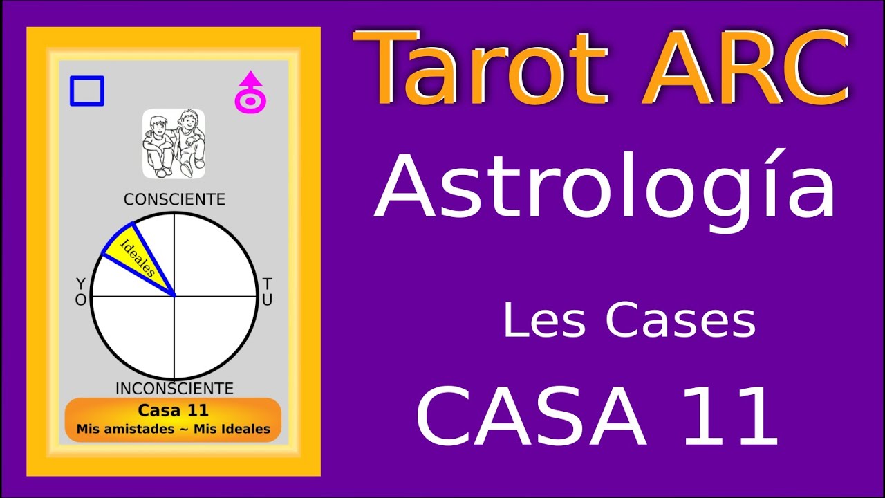 Les cases astrològiques ~ Casa 11 ~ Tarot ARC de Jacint Casademont