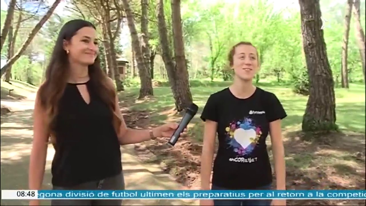 Notícia de la Xarxa de TV Locals sobre les colònies d'estiu 2020 de Fundesplai de Fundació Catalana de l'Esplai