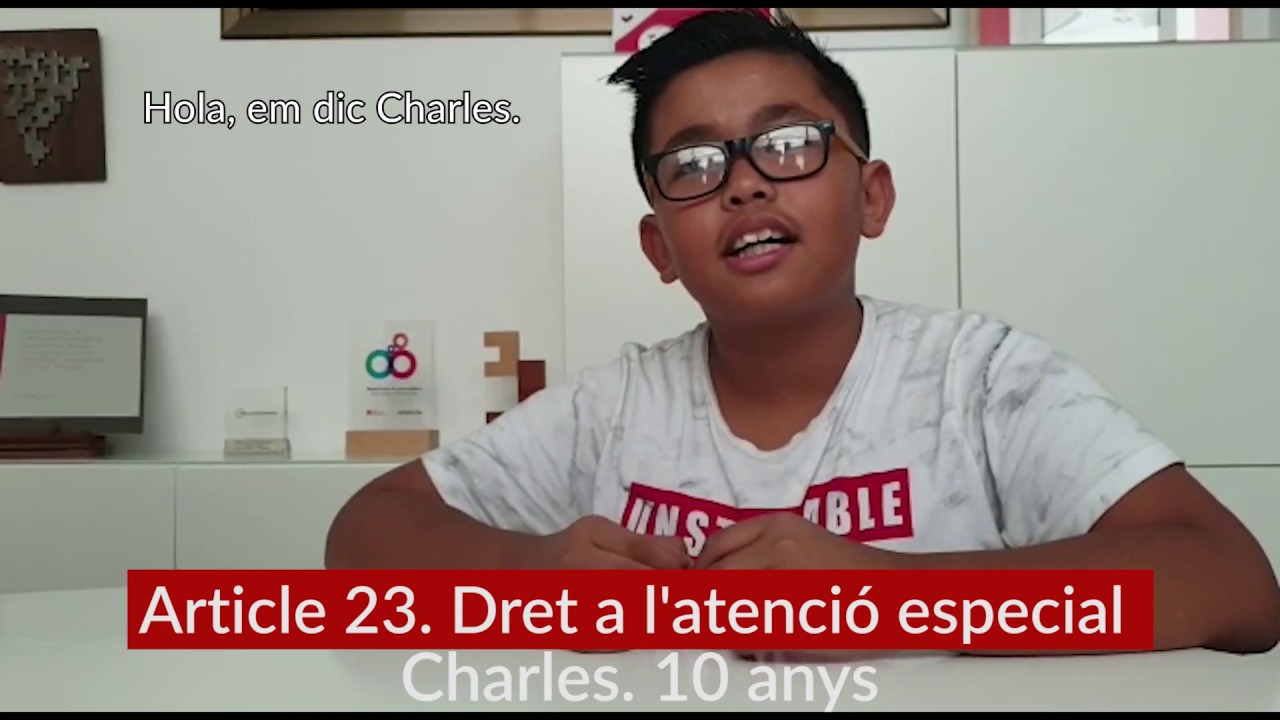 Vídeo 5: #30nusospelsdrets . Dret a l'atenció especial de Fundació Catalana de l'Esplai
