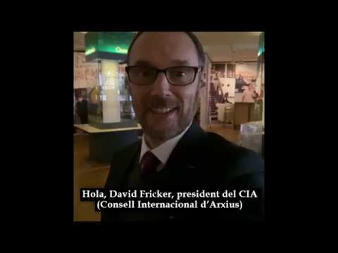 DIA2020 - Cloenda de David Fricker, president Consell Internacional dels Arxius de patrimonigencat