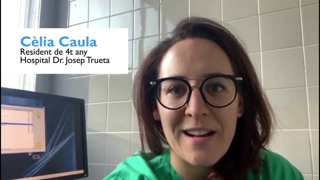 Cèlia Caula, resident de cirurgia a l'Hospital Trueta, és #socresidentICS de icscat