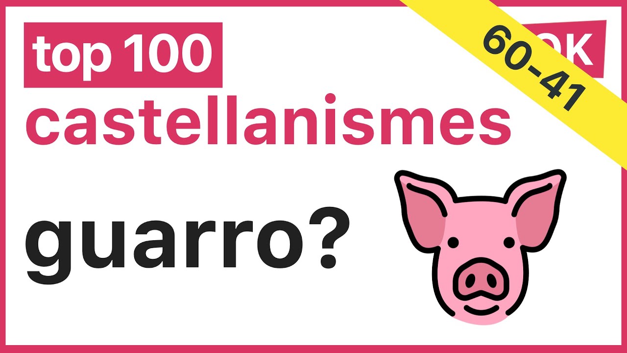 Top 100 castellanismes | Part 3 (60-41) | OK CATALÀ | 4K de OK CATALÀ