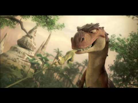 Ice Age 3. L'origen dels dinosaures. Llengua catalana. Cinema en català. Espot. de Llengua catalana