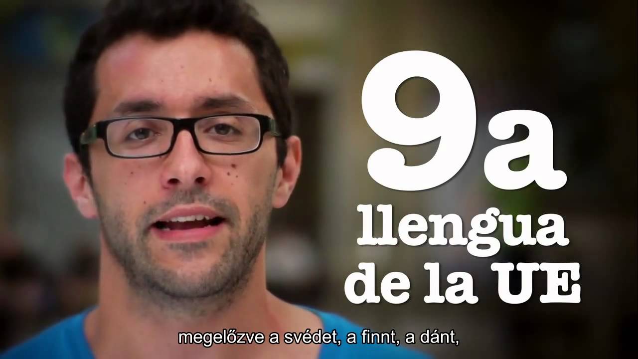 "El català, llengua per a tothom", subtítols en hongarès de Llengua catalana