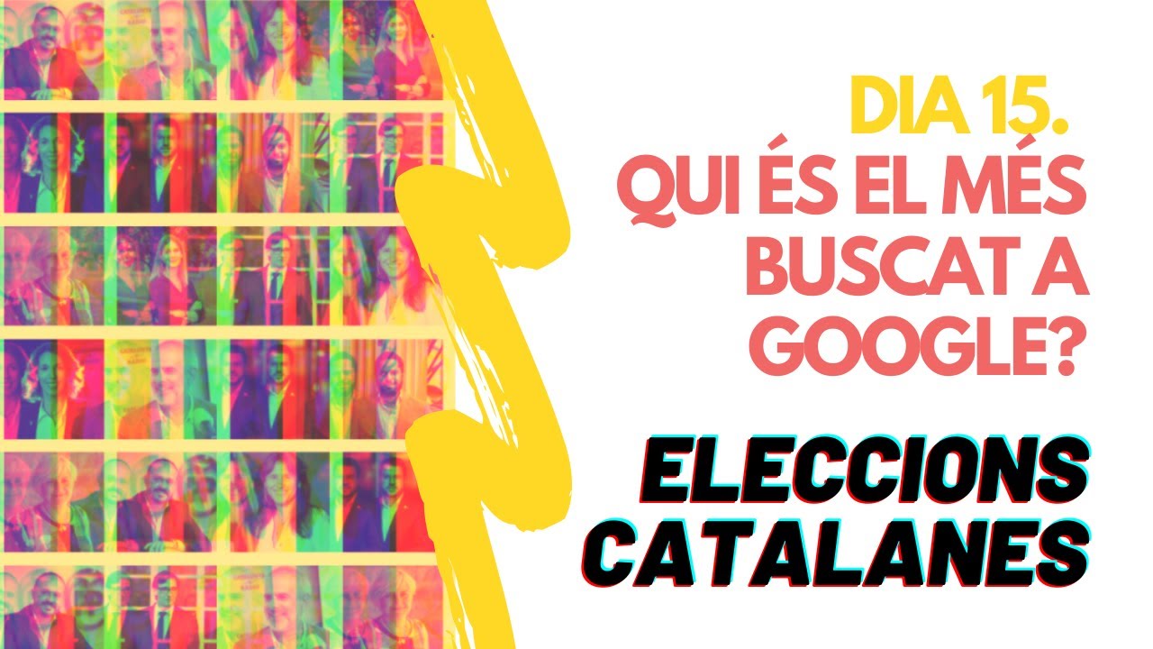 Qui és el CANDIDAT MÉS BUSCAT a GOOGLE?📲🔍 #15 Eleccions Catalunya 2021 de Teresa Ciges