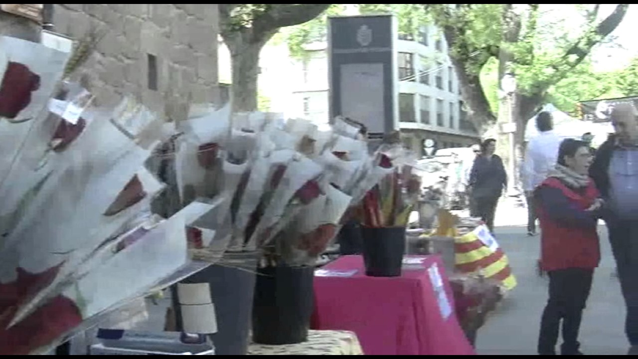 Sant Jordi aplega actes per a tots els públics - És Notícia - 22TV (Televisió de Solsona) de 22TV - Televisió de Solsona