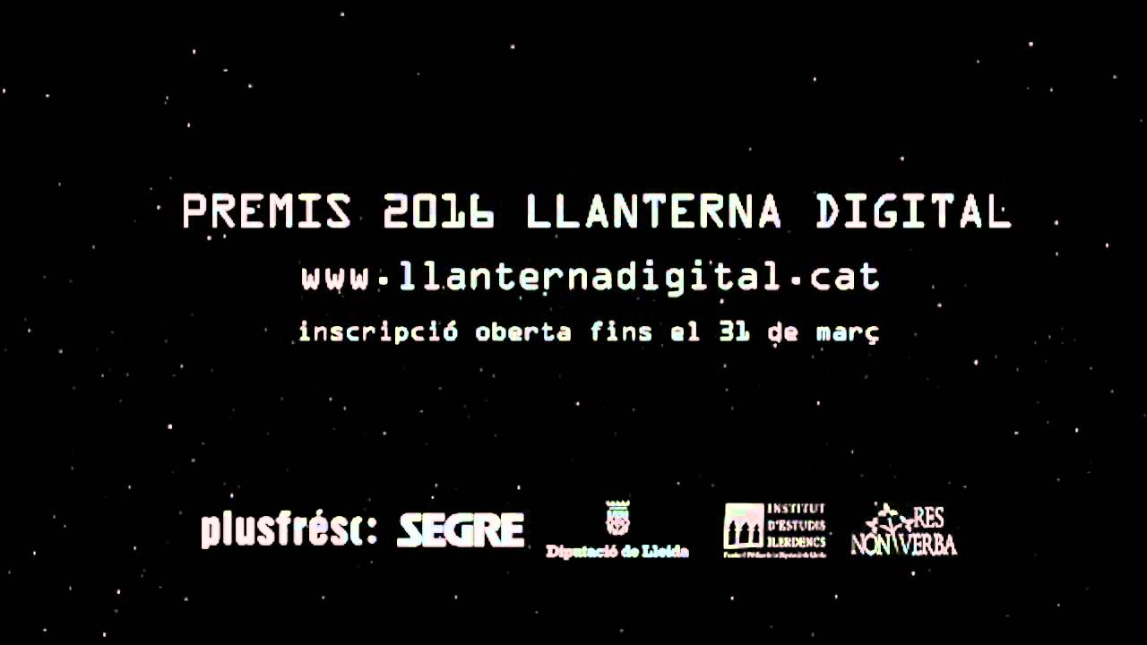 Promo Llanterna Digital 2016 de Llengua catalana