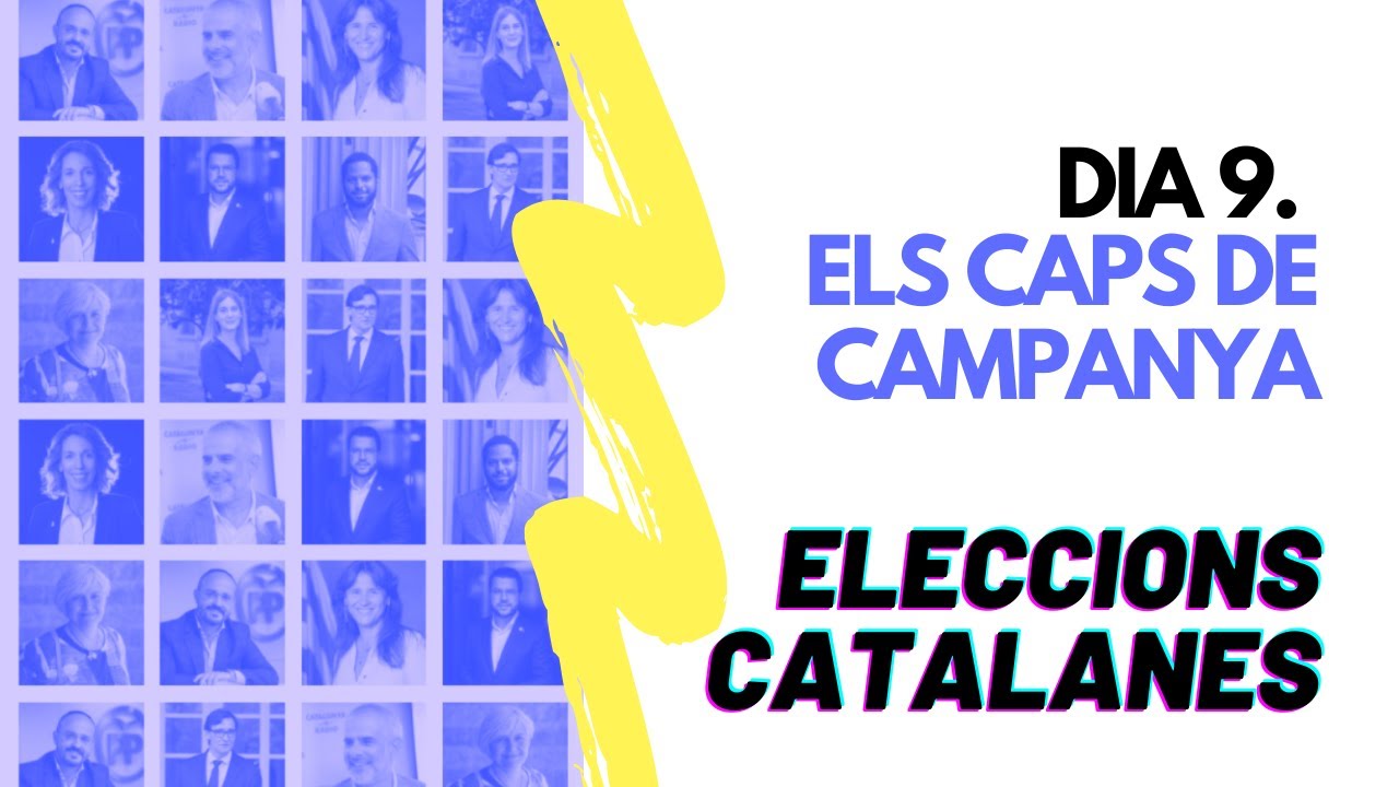 QUI ÉS QUI? Els CAPS de CAMPANYA👤📈 #9 Eleccions Catalunya 2021 de Teresa Ciges