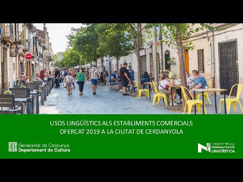 Presentació de l'Ofercat a Cerdanyola del Vallès 2019. Directe de Llengua catalana