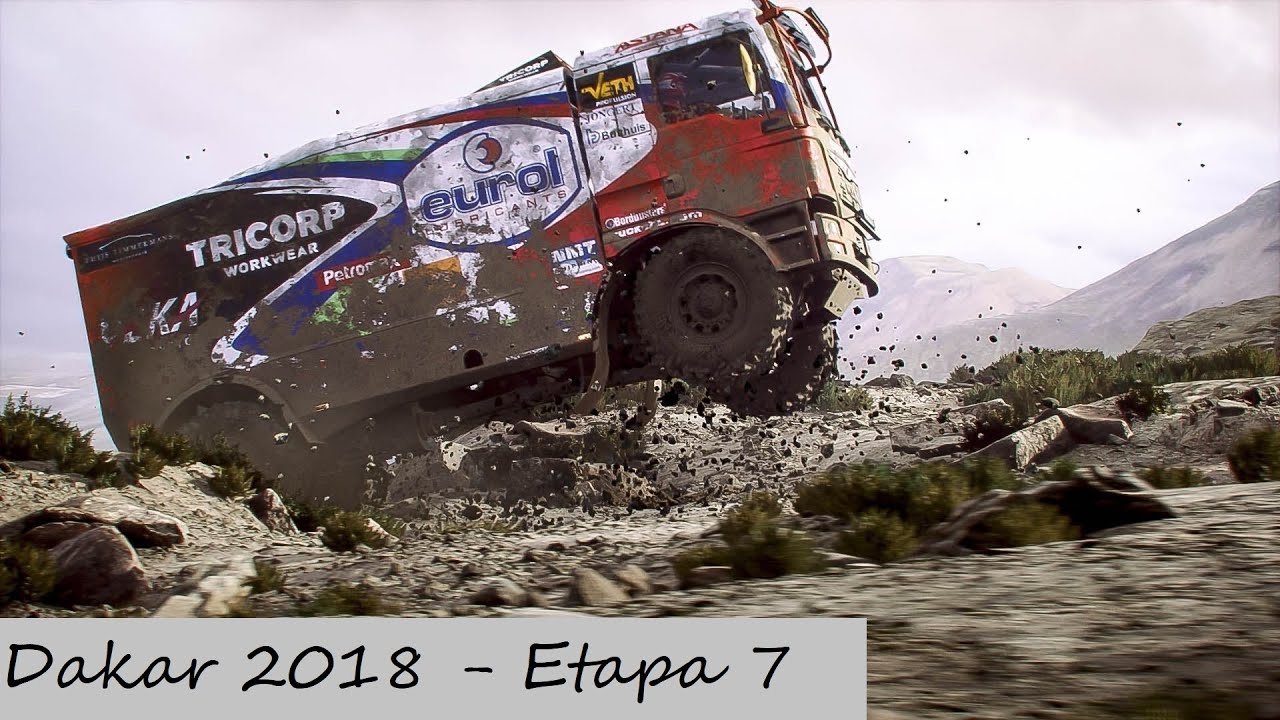 Frena, acelera, frena, acelera... // Dakar 2018 - Camió // Etapa #7 de Alvamoll7