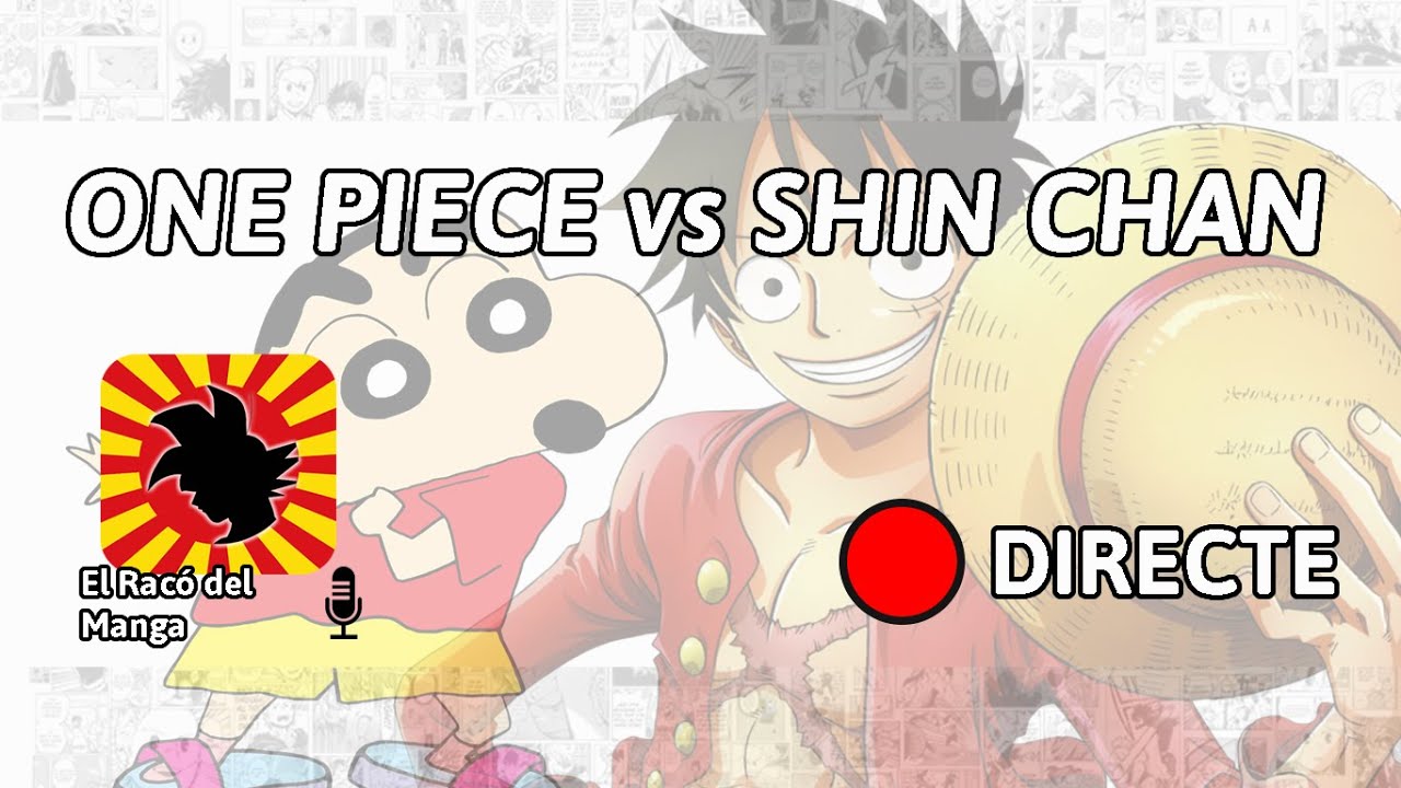 El Racó del Manga: Debat Electoral: One Piece vs Shin Chan de El Racó del Manga