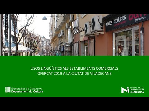 Presentació de l'OFERCAT Viladecans 2019. Directe de Llengua catalana
