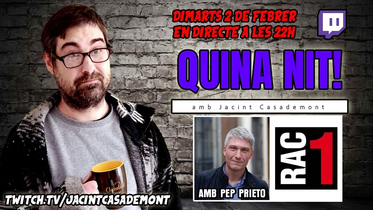 QUINA NIT! amb PEP PRIETO de Jacint Casademont
