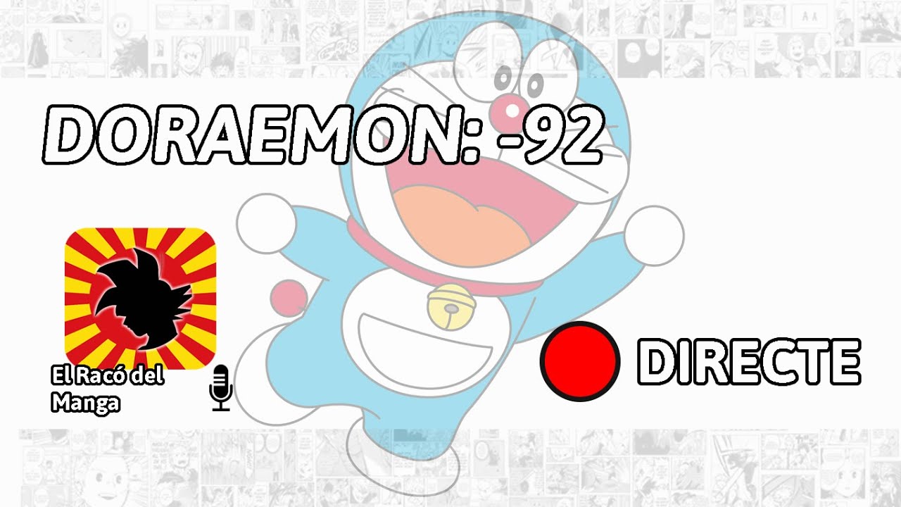 El Racó del Manga: Aniversari d'en Doraemon (Amb Xavi Omella... i en Doraemon!) de El Racó del Manga