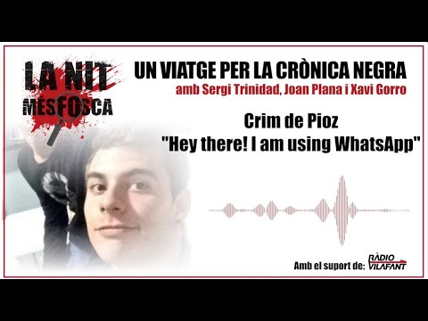 Crim de Pioz - Hey there! I am using WhatsApp de La Nit Més Fosca