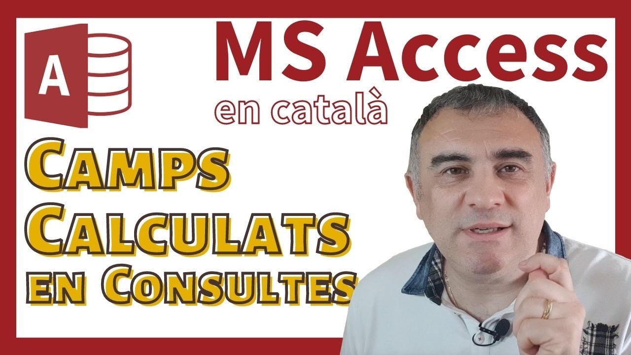 Access en català 12 Camps calculats en consultes de selecció by LuisProfe de LuisProfe