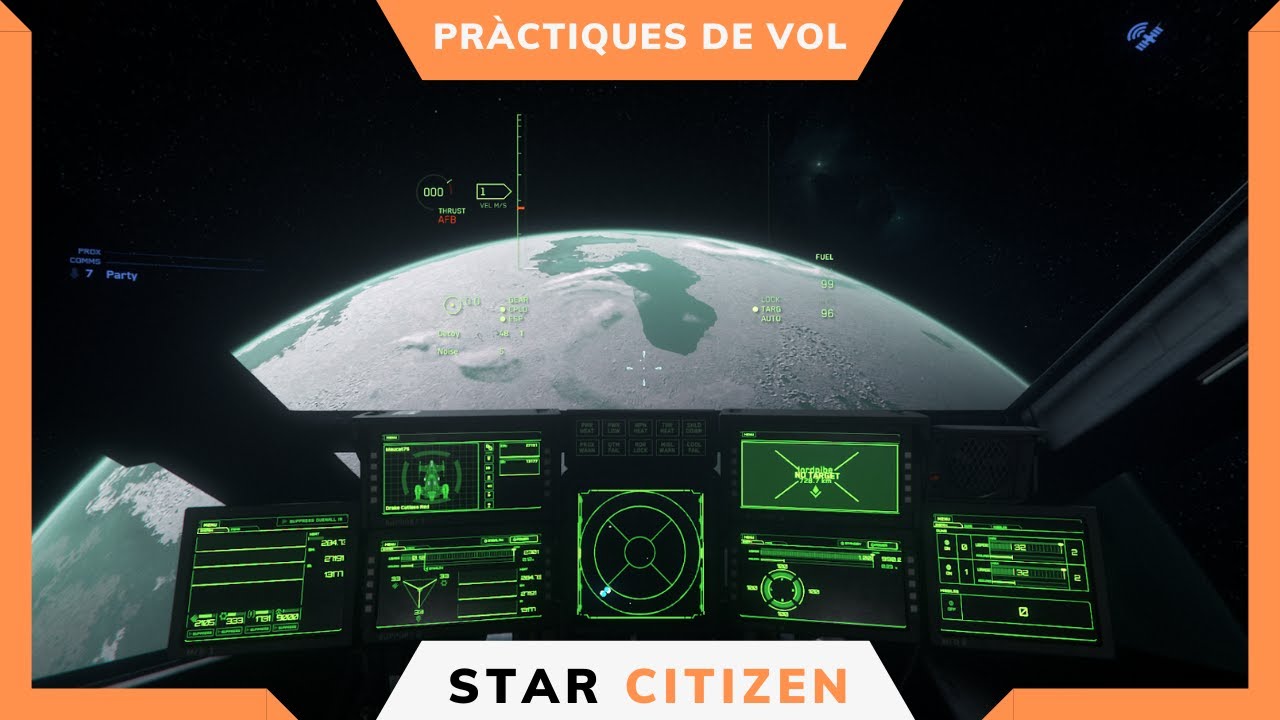 Star Citizen - Pràctiques de vol de Blaucat 76