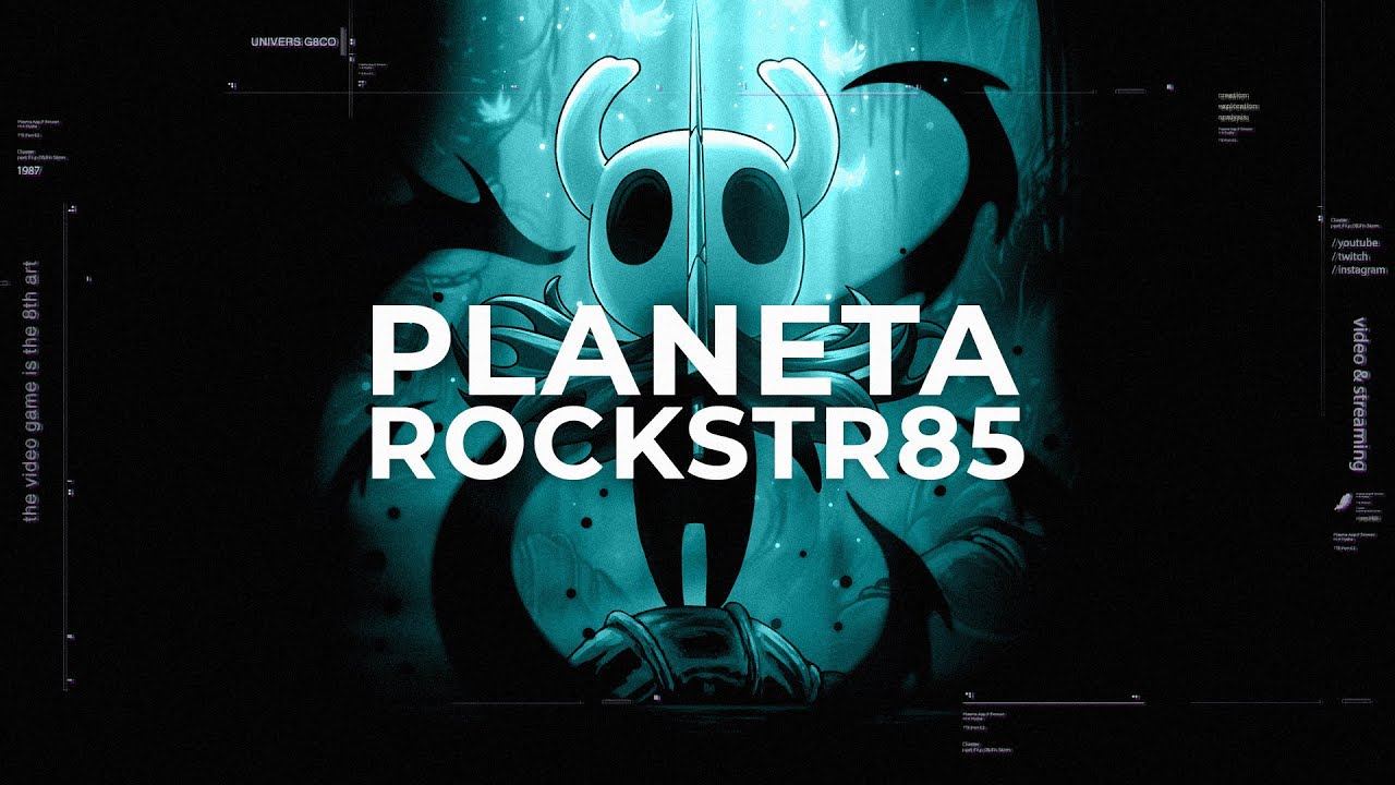 PLANETA ROCKSTR85 - HOLLOW KNIGHT de GERI8CO
