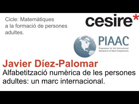 Conferència Javier Díez-Palomar de CREAMAT1