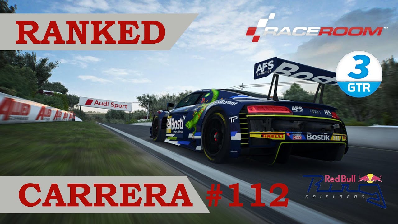 📈 RaceRoom - Ranked Cursa #112 - Circuit Red Bull Ring - Audi R8 LMS GT3 de A tot Drap Simulador