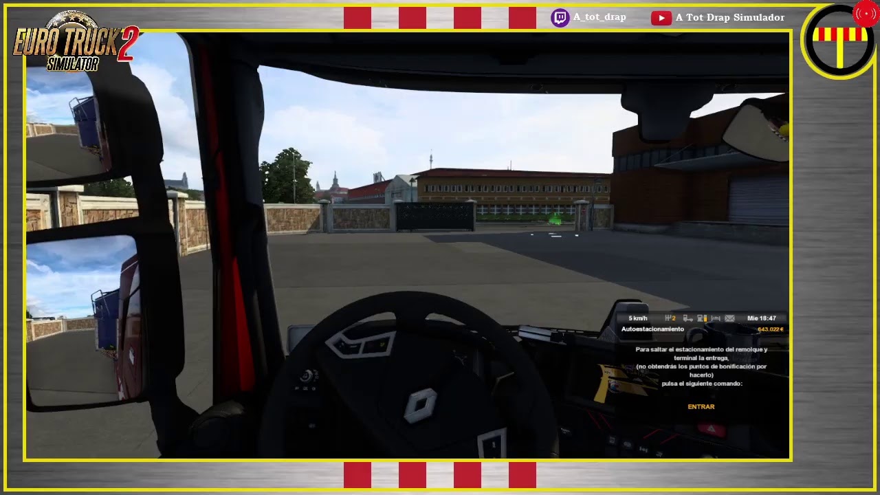 Ruta 2 amb el Renault Trucks de A tot Drap Simulador
