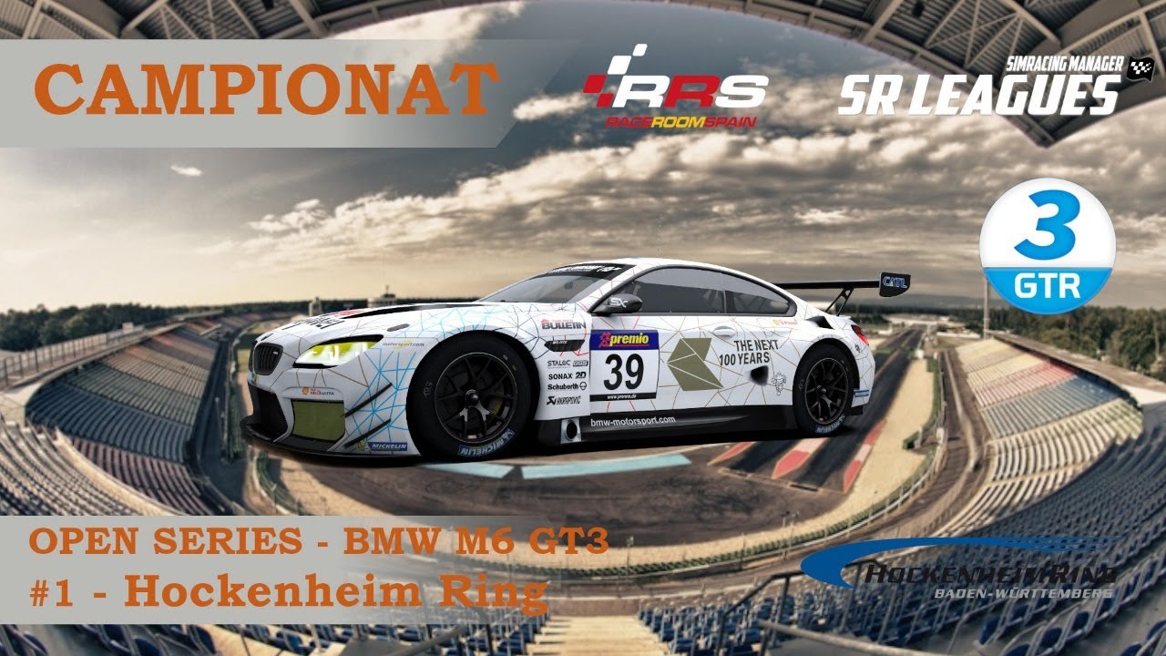 Cursa #1 HockenheimRing - Open Series BMW M6 GT3 - Raceroom Spain de A tot Drap Simulador
