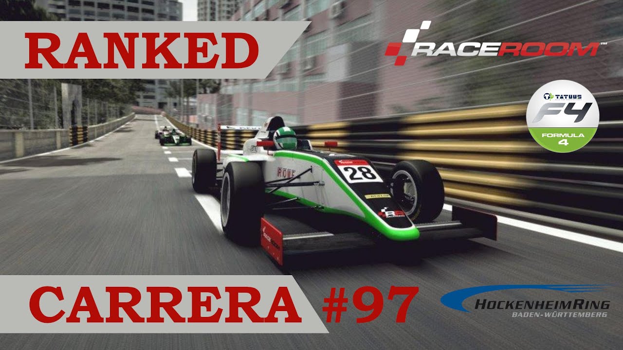 📈 RaceRoom - Ranked Cursa #97 - Circuit HockenheimRing - F4 Tatuus de A tot Drap Simulador
