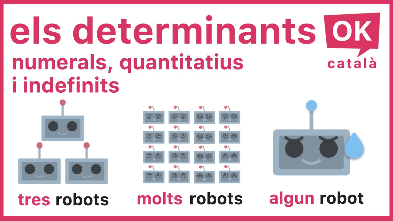 Els determinants (2): numerals, quantitatius i indefinits | 4K de OK CATALÀ