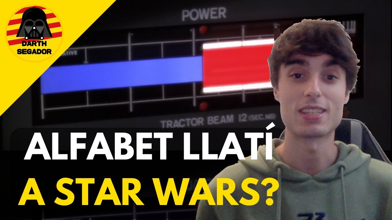 Existeix l'alfabet llatí a Star Wars? | Darth Segador de Darth Segador