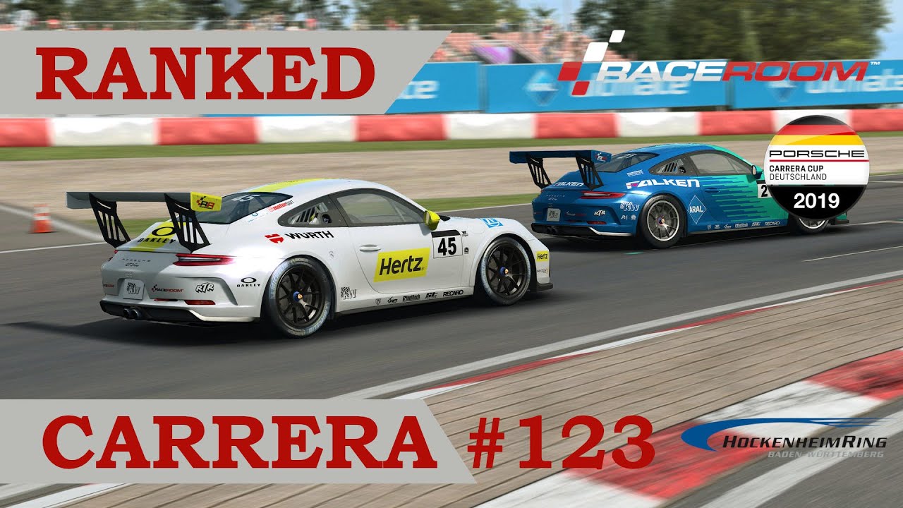 📈 RaceRoom - Ranked Cursa #123 - Circuit de HockenheimRing - Porsche Cup de A tot Drap Simulador