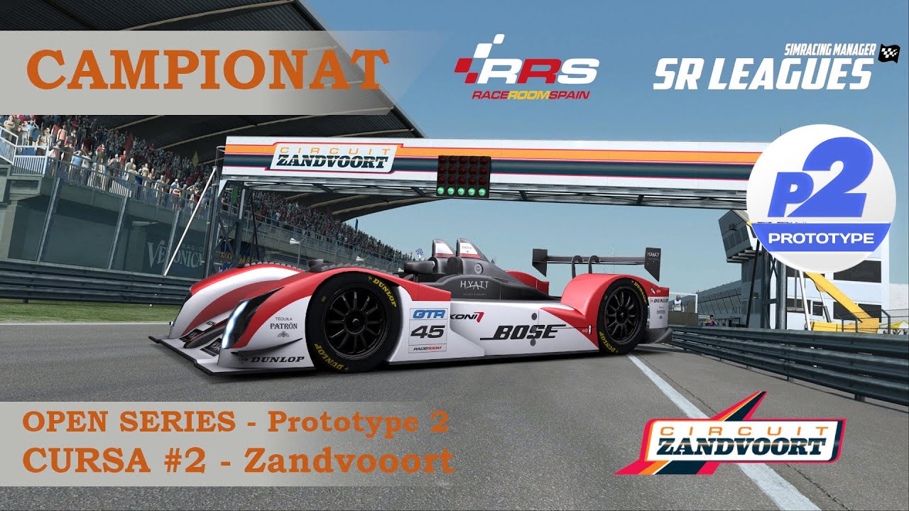 🏆 Campionat Open Series - Cursa #2 - Zandvoort - RaceRoom Spain de A tot Drap Simulador