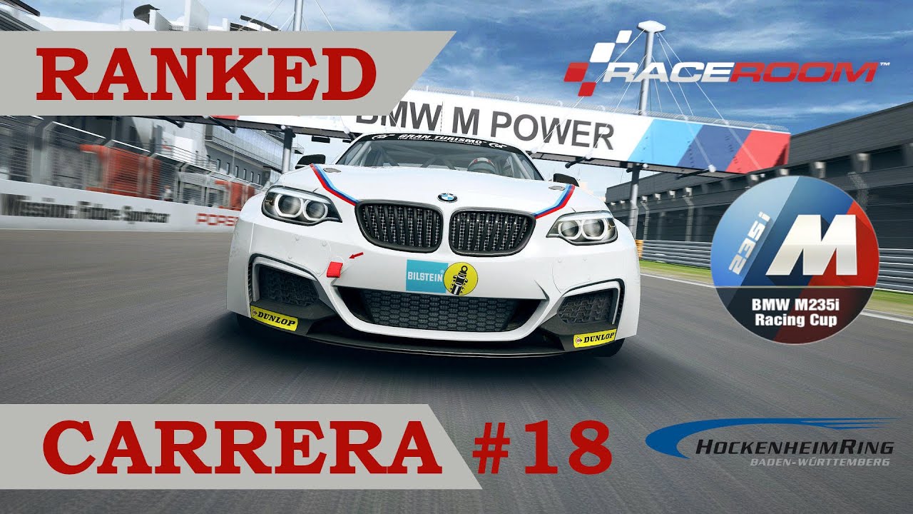 📈 RaceRoom - Ranked Cursa #18 - Hockenheim - BMW de A tot Drap Simulador