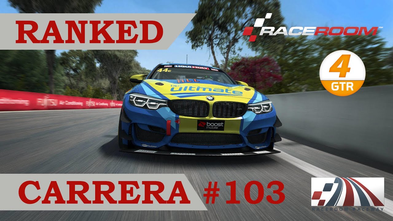 📈 RaceRoom - Ranked Cursa #103 - Circuit Raceway - BMW M4 GTR4 de A tot Drap Simulador