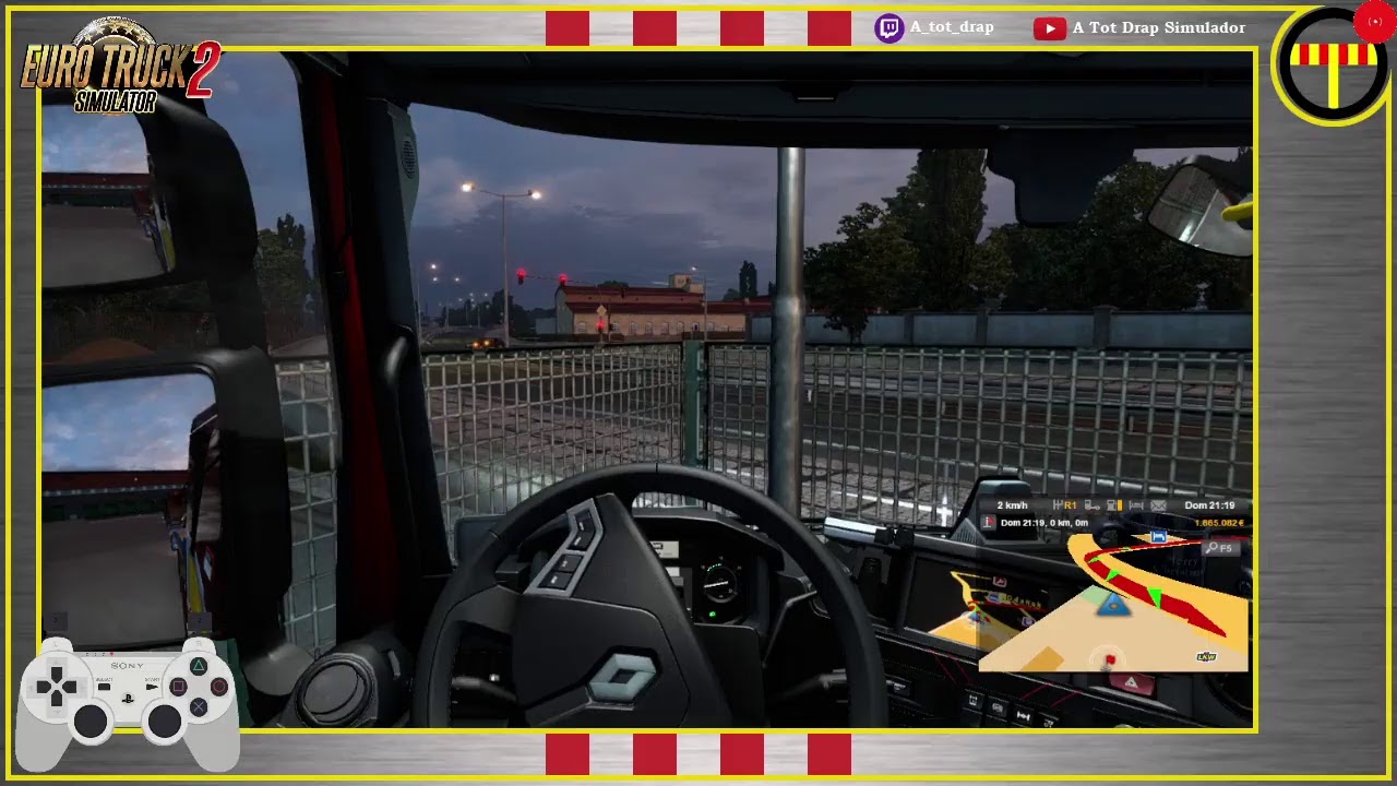 Transportant una fressadora - Euro Truck Simulator 2 de A tot Drap Simulador