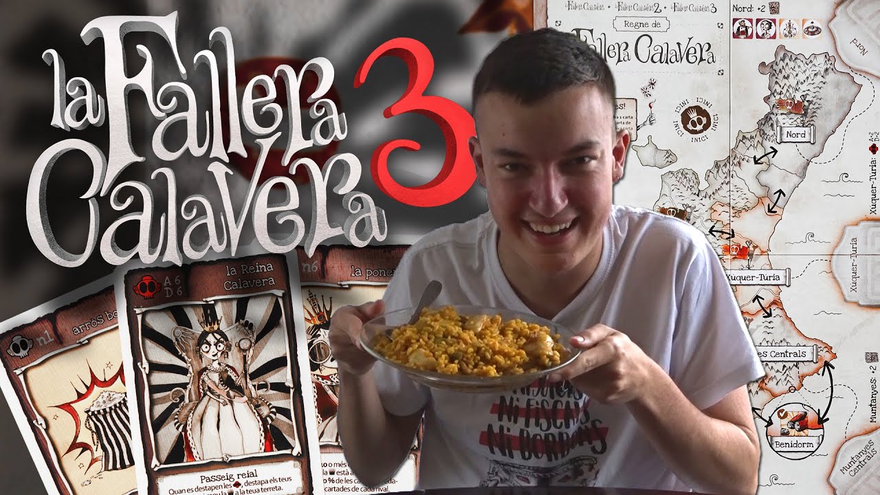 LA FALLERA CALAVERA 3 té TAULER! de Llet i Vi