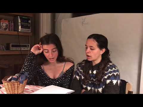 #Carnerésmdma - Helena Ros i Marta Torrella (1994) reciten "Tres núvols", de Josep Carner de Llibreria Documenta