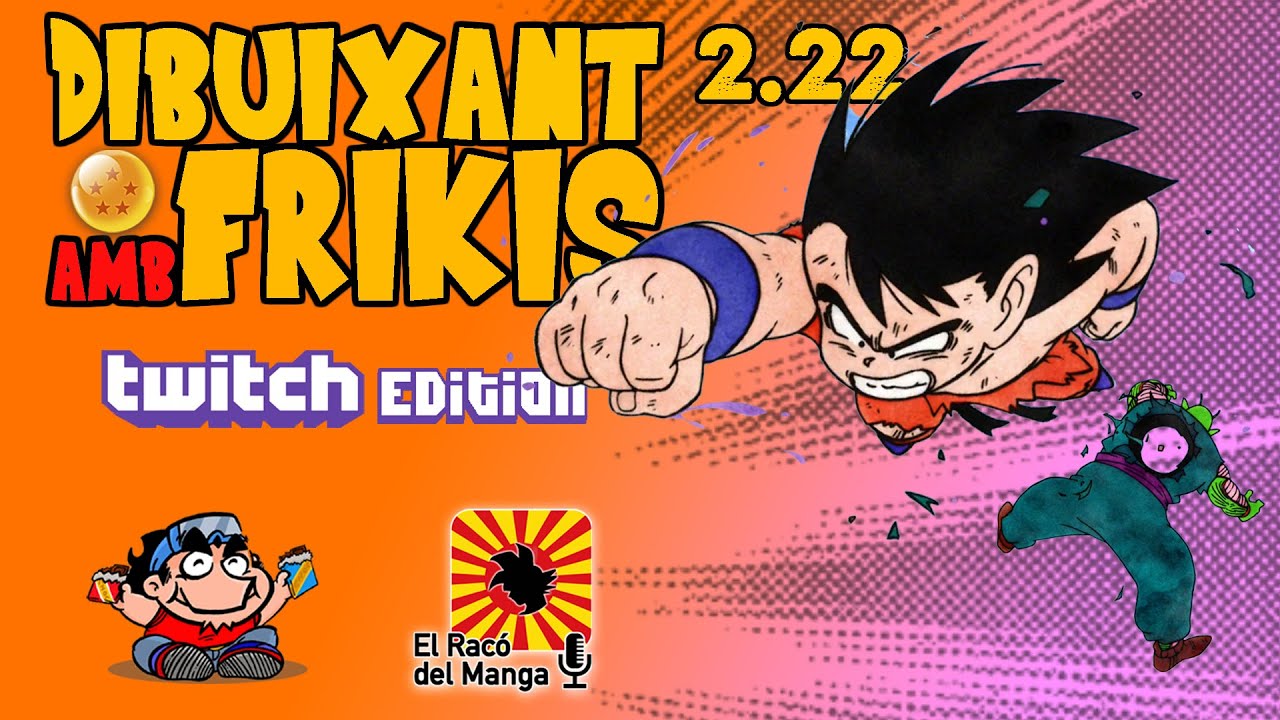 DIBUIXANT AMB FRIKIS 2-22. - Goku i Piccolo - Convidats: DAC i EL RACÓ DEL MANGA de Magori Art